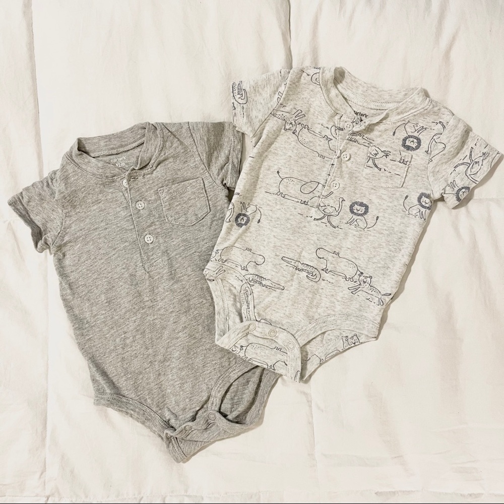 Carters Pocket T Onesies